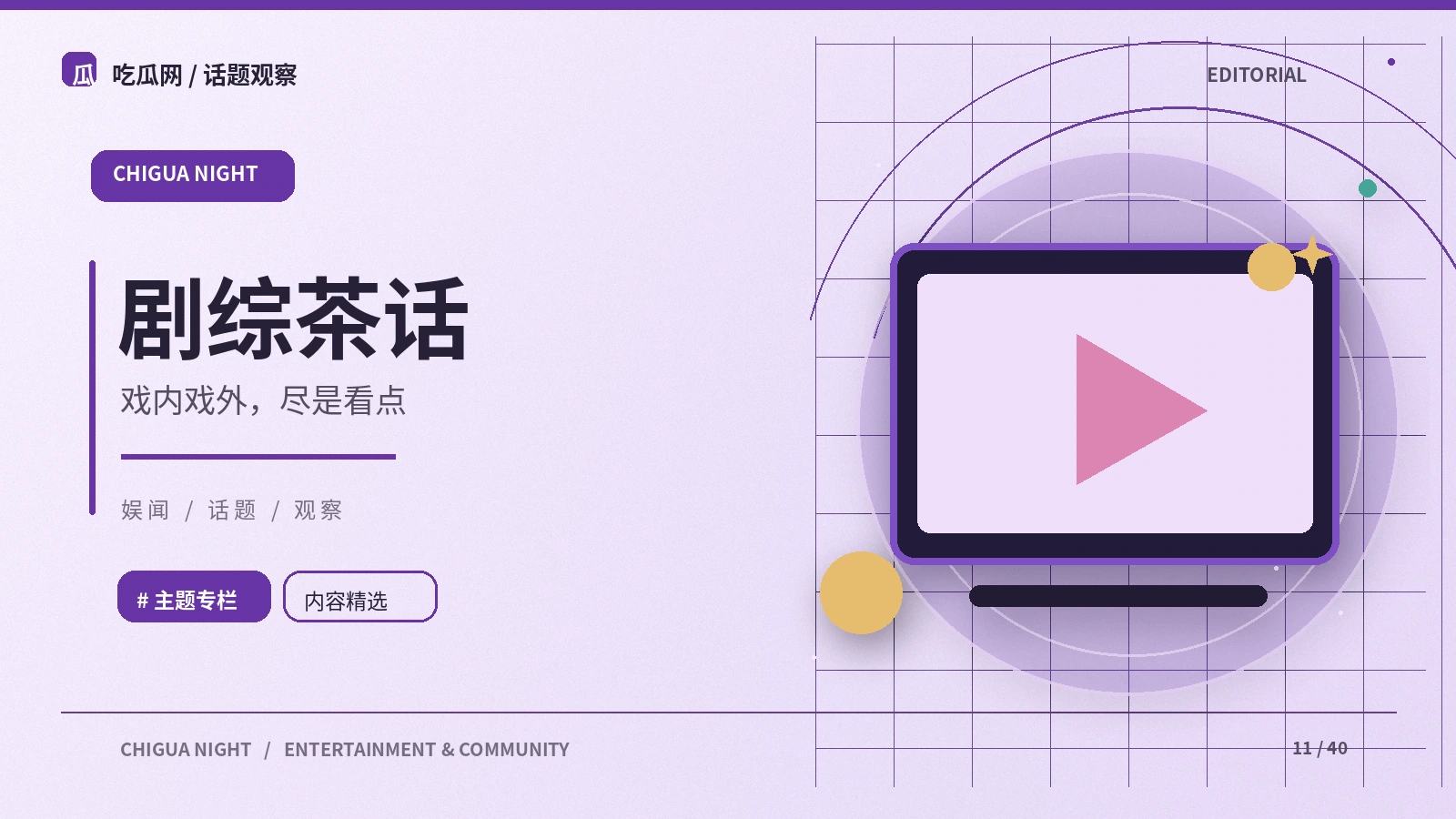 剧综茶话